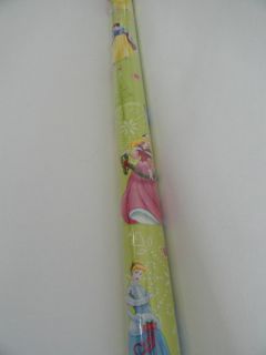 Disney Princess Wrapping Paper for Sale SEALED Brand New