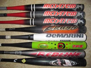 This bat is for the WHITE DEMARINI STEEL bat in the picture