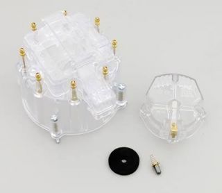 Clear Hei Distributor Cap Rotor Coil Cover