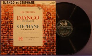 Django Reinhardt & Stephane Grappelly LP Pathe FELP 239 vg 196? France