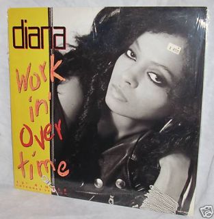 SEALED Diana Ross Workin Overtime 12 Single Motown