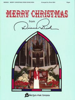 Merry Christmas Diane Bish Organ Solo Christian Sheet Music Fred Bock