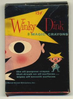  Winky Dink Magic Crayons
