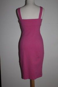 Diane Von Furstenberg Safari Teddy Pink Suit Jacket Dress Size 4