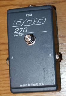DOD 270 A B switch box pedal ab USA 