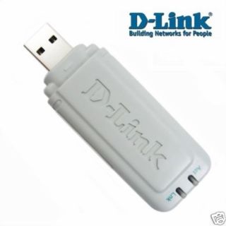 Link DWL G122 Wireless USB Network Adapter Dlink 54M