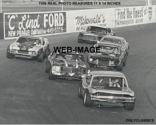 1972 Dick Trickle Stock Car Elko MN Auto Racing Big Photo NASCAR ASA