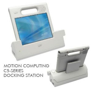  MOTION COMPUTING C5 TABLET PC WITH DOCKING, MEDICAL KEYBOARD AND MOUSE