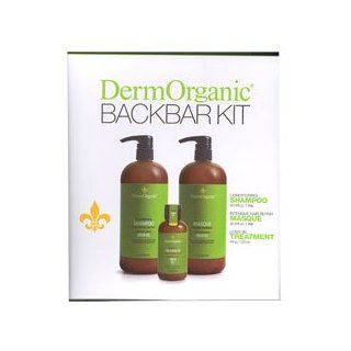 DermOrganic Argan Oil Hair Treatment 3pc Backbar Kit