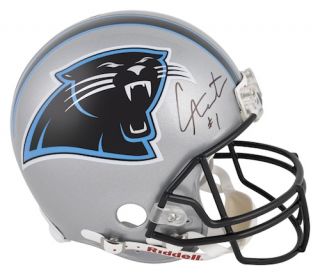 Cam Newton Hand Signed Proline Authentic Panthers Helmet Hologram COA