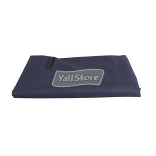 Polyester Waterproof Car Seat Cover Hammock for Pet Dog Pet Navy Blue