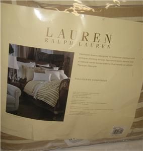 RALPH LAUREN Rue Des Artistes Full/Queen Comforter & Shams NEW 1ST