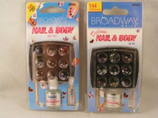 Broadway Nails Deluxe Nail Body Art Kit 562 144 Stone