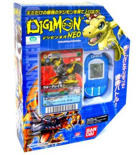  Bandai Digimon Blue Neo Pendulum Digivice Limited Digimon Game Card