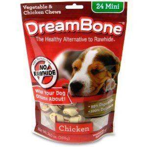   Chicken Dog Chew Mini 24 Pack New Bones Treats Dogs Supplies Pet NIB