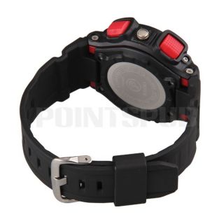 Unisex Digital Sports Stopwatch Alarm Clock Wristwatch Wrist Watch