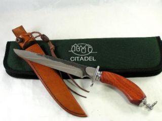 citadel knife dague dagger hand forged rosewood  in usa
