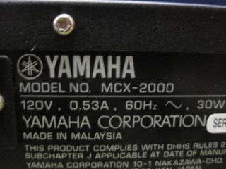 Yamaha Musiccast MCX 2000 Digital Music Server 160GB