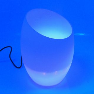  Color Mist Maker Fogger White Humidifier Desktop Water Fountain