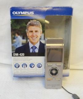 Olympus Digital Voice Recorder with Micro Secure Digital Card Slot 2GB