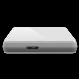 Latest Model New Toshiba Canvio 3 0 White 500 GB USB Powered Portable