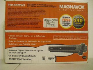 Magnavox Digital TV Converter Box