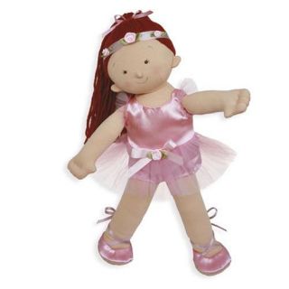 North American Bear Doll Ballerina Redhead Cloth Red Hair Ballet Rosy