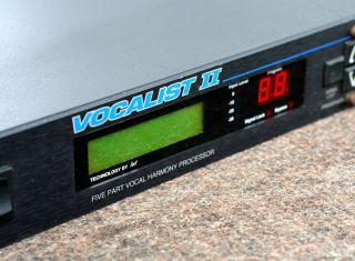 DIGITECH VOCALIST II 5 PART VOCAL HARMONY PROCESSOR RACKMOUNT W