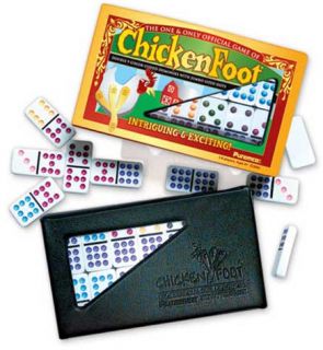  Classic Game Chicken Foot Dominoes Domino Case Family Puremco