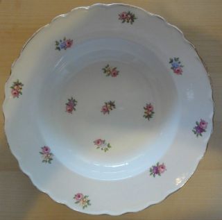Royal Staffordshire 4 Soup Bowls Devonshire Pattern Clarice Cliff NO
