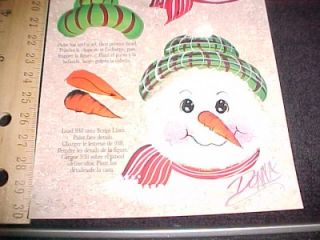 donna dewberry reusable teaching guide snowman new oop
