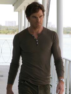 Showtimes Dexter Kill Shirt Henley Thermal Long Sleeve