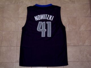 Dirk Nowitzki Dallas Mavericks 41 NBA Basketball Jersey Junior Medium