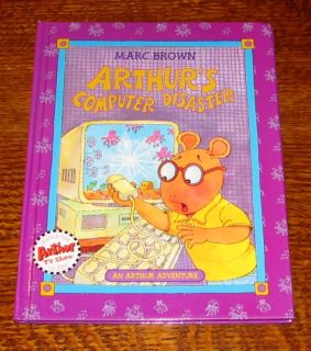 Signed 1st 1st Arthurs Computer Disaster Marc Brown 1st Edition 1st
