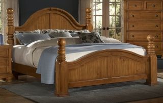 Cannonball Bed Vaughan Bassett Reflections Pine Full Size