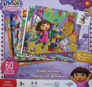 BOARDGAME DORA FIND IT FIRST AGES 3