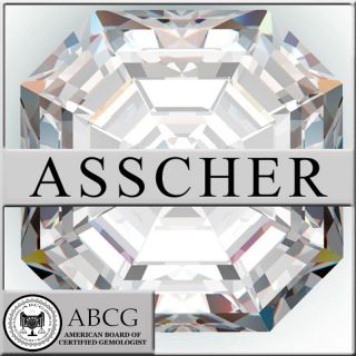 20 Ct Asscher Natural Loose Diamond G VVS1 569568407
