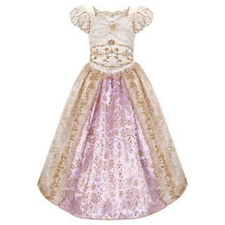 Disney Tangled Princess Rapunzel Deluxe Wedding Dress Costume Gown