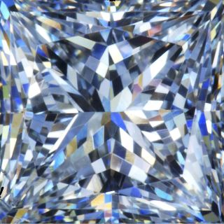 Certified 0 55 Carat H Color VVS1 Princess Buy Loose Diamond for Ring