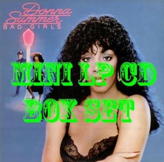 Donna Summer Japan Mini LP SHM CD x 8 Titles Promo Box Set