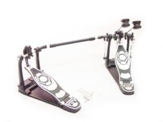 Double Kick Bass Drum Percussion Pedal New Double Hit