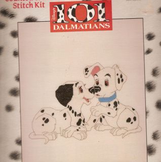 PUPPY TALK ~ Disney Counted Cross Stitch Kit ~ 101 Dalmatians
