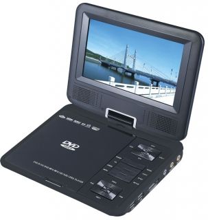 Portable DVD Player with TV DIVX USB Card Reader Radio Games