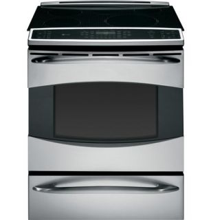 GE Profile Stainless Slide in Induction Range w Convection PHS925STSS