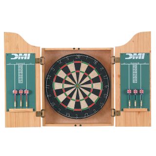 DMI SPORTS Dartboard Cabinet Set EVERYTHING YOU NEED TO PLAY