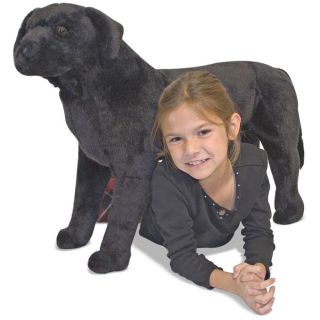 Melissa Doug Realistic Stuffed Dogs Life Size Stuffed Dog Black Lab