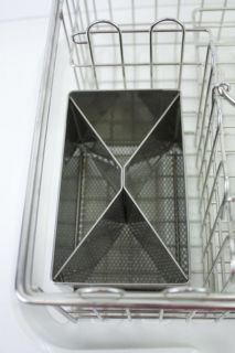  Stainless Steel Dish Drying Rack KOHLER Drainboard Tray Cutlery Holder