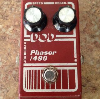 Vintage DOD Phasor 490 Guitar Effect Pedal Phaser