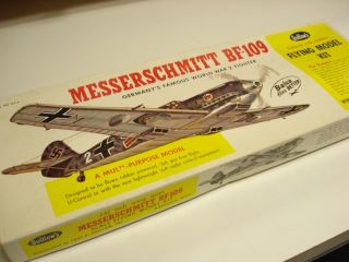 Guillows Messerschmitt BF 109 Flying Model Airplane Kit