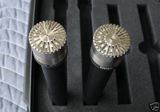 Large Capsule Tube Microphones Stereo Pair DPA Mint